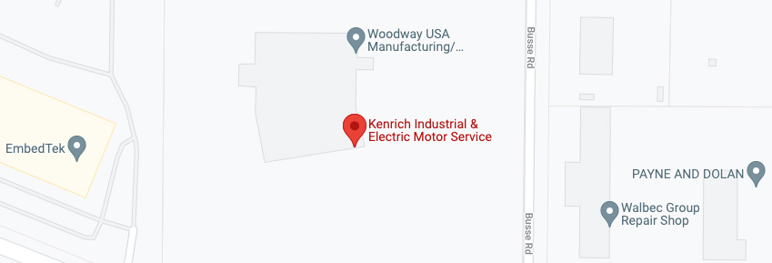 map with Kenrich Industrial location